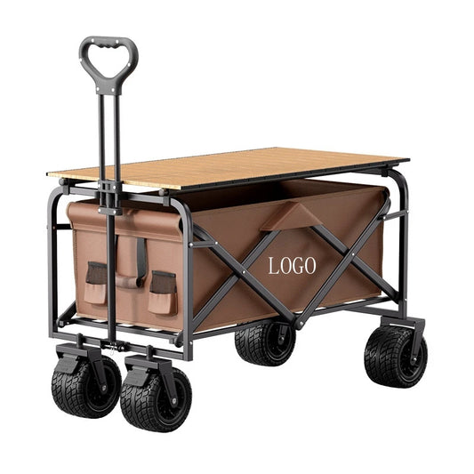 Multipurpose Folding Beach Trolley Cart Camping Ca Foldable Camping Cart Camping Folding Wagon Beach Cart