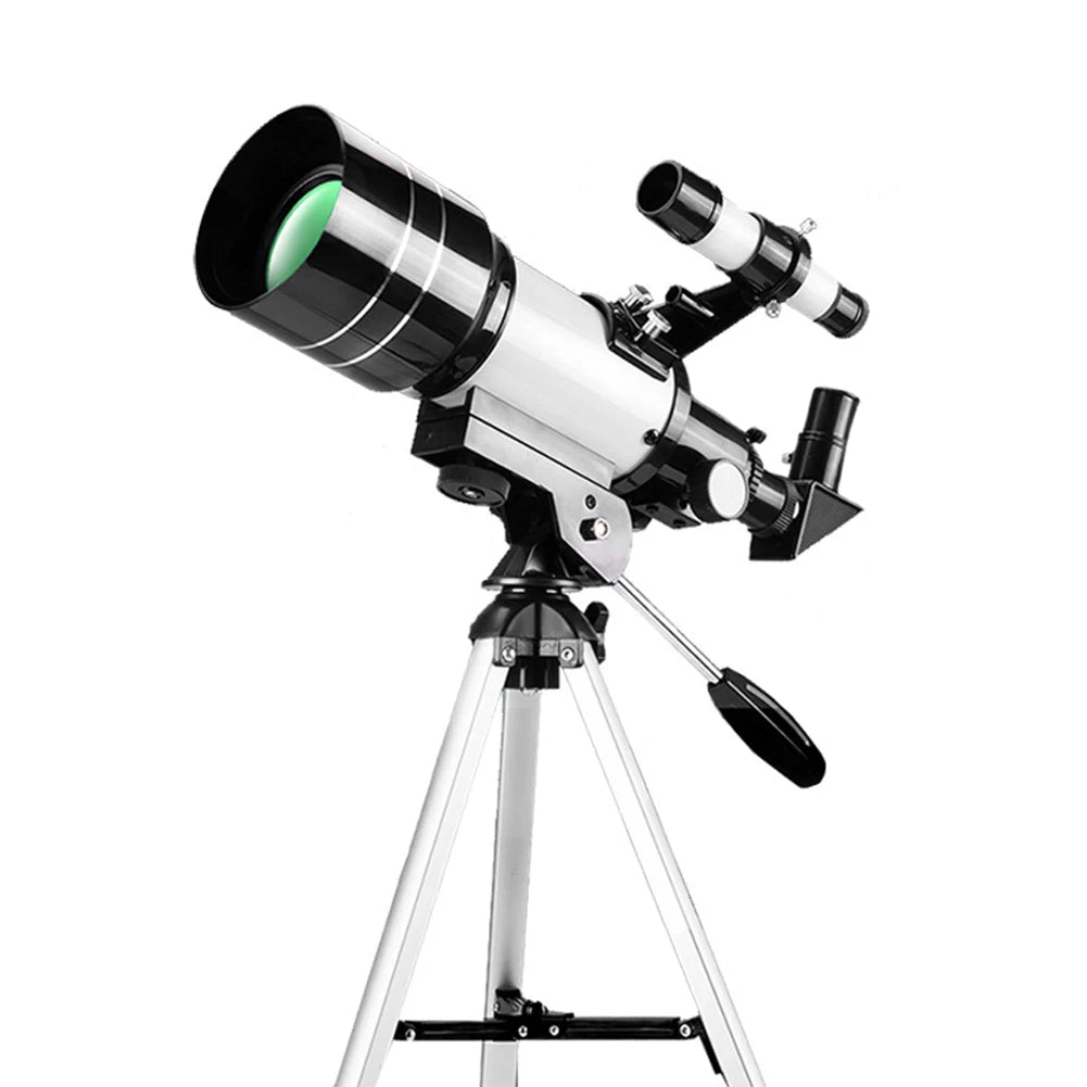 Telescope for Adults&Kids 300mm Portable Telescope 15X-150X Astronomical Refractor Telescopes Astronomy Beginners Gifts