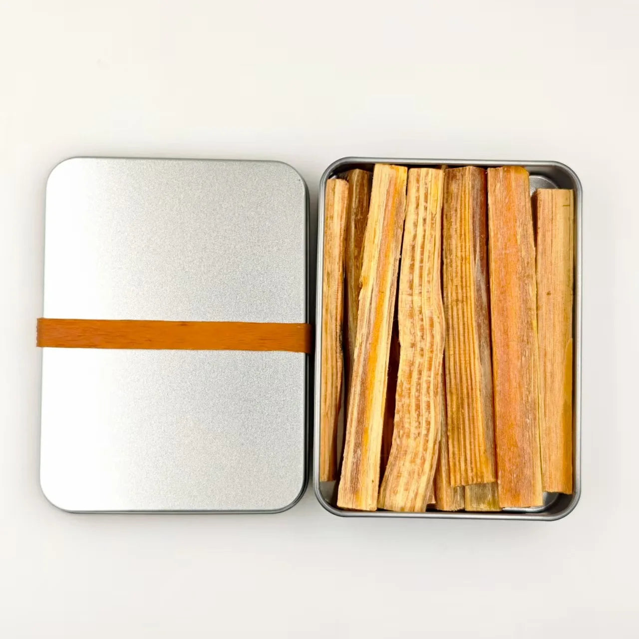 Outdoor Camping Fire-supporting Lighting, Pine Mingzi Flint and Steel, Primitive Survival Fire Starter, Portable Iron Box Set