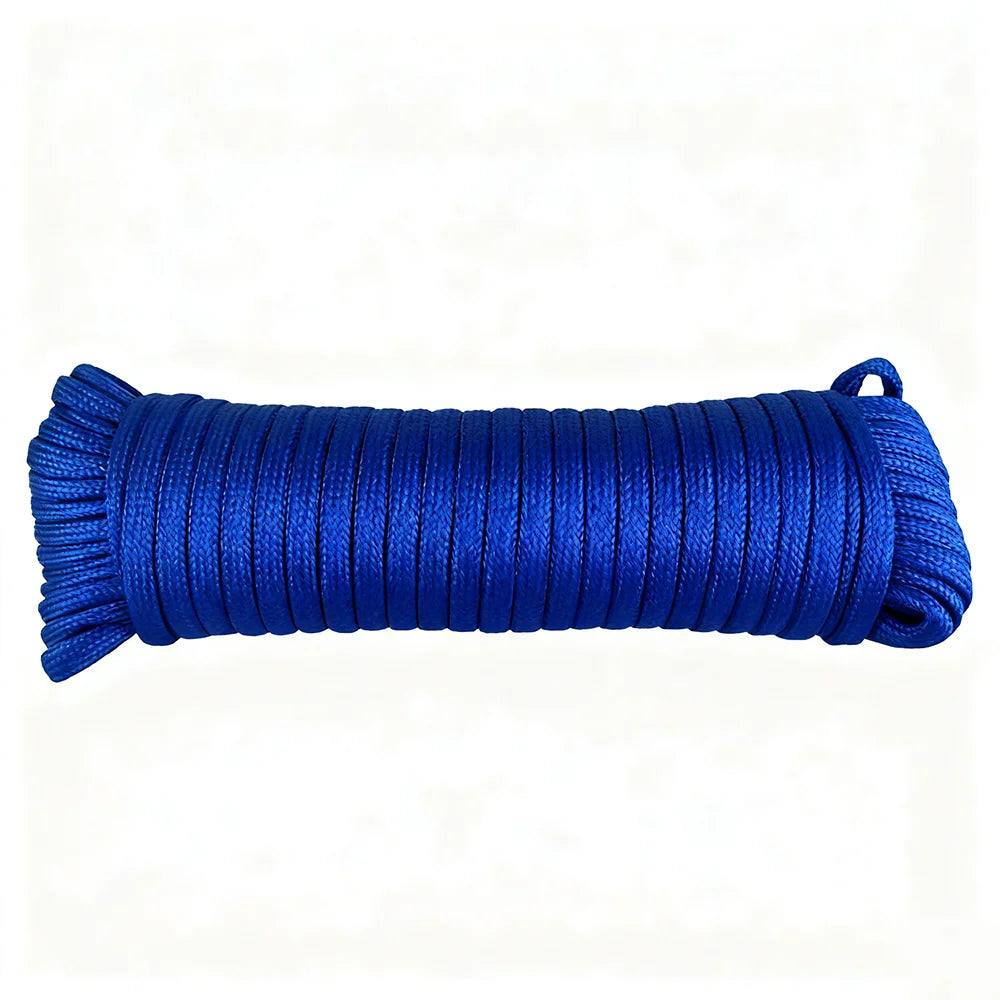 8mm Wide and 10m Long Household Rope, Single Core Solid, Suitable for Outdoor Camping and Hiking