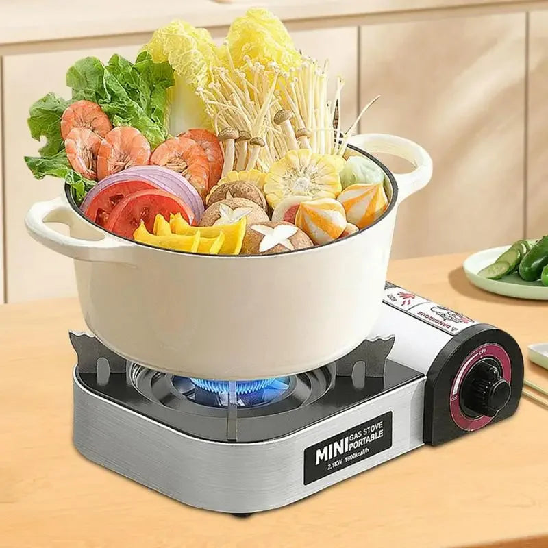 Portable Mini Stove Suitable for Outdoor Camping and Barbecuing, Usable for Both Home and Outdoor