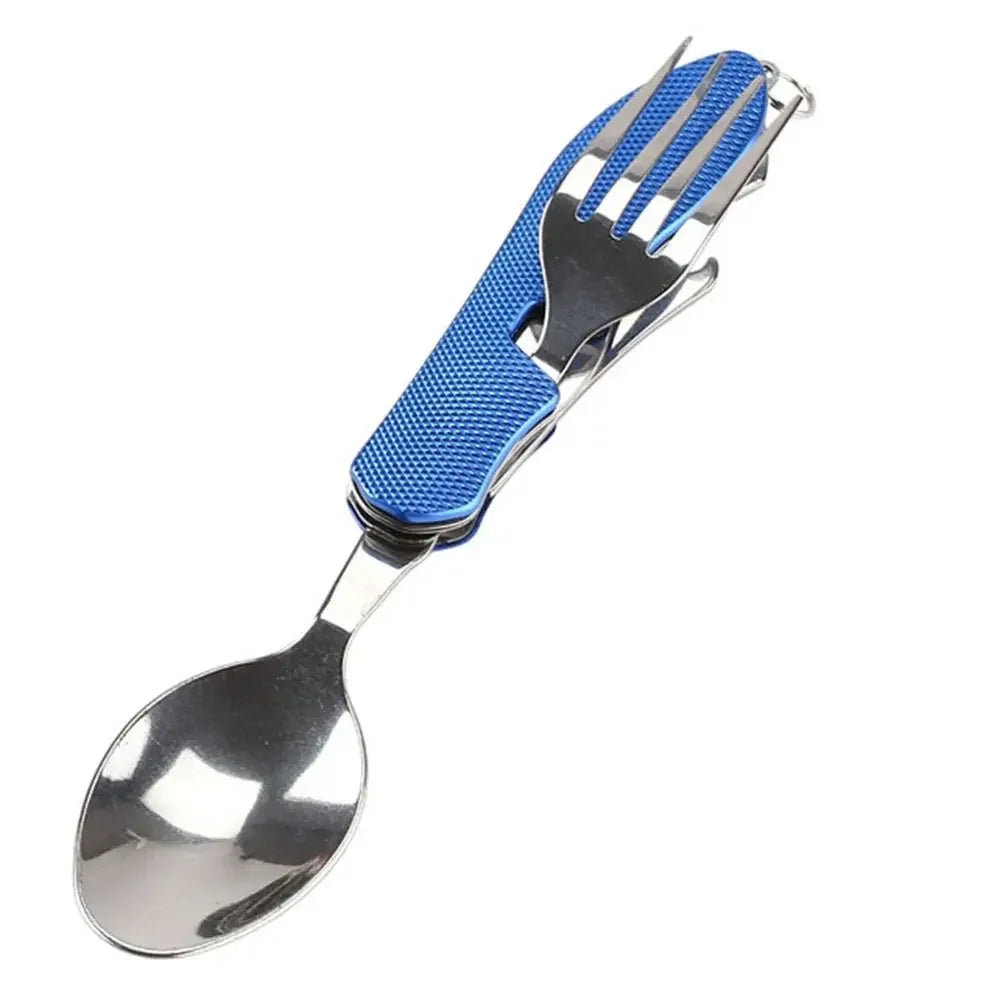 Foldable Camping Supplies Tableware Combination Outdoor Portable Multifunction Equipment Travel Camp Cooking Supplies Hiking