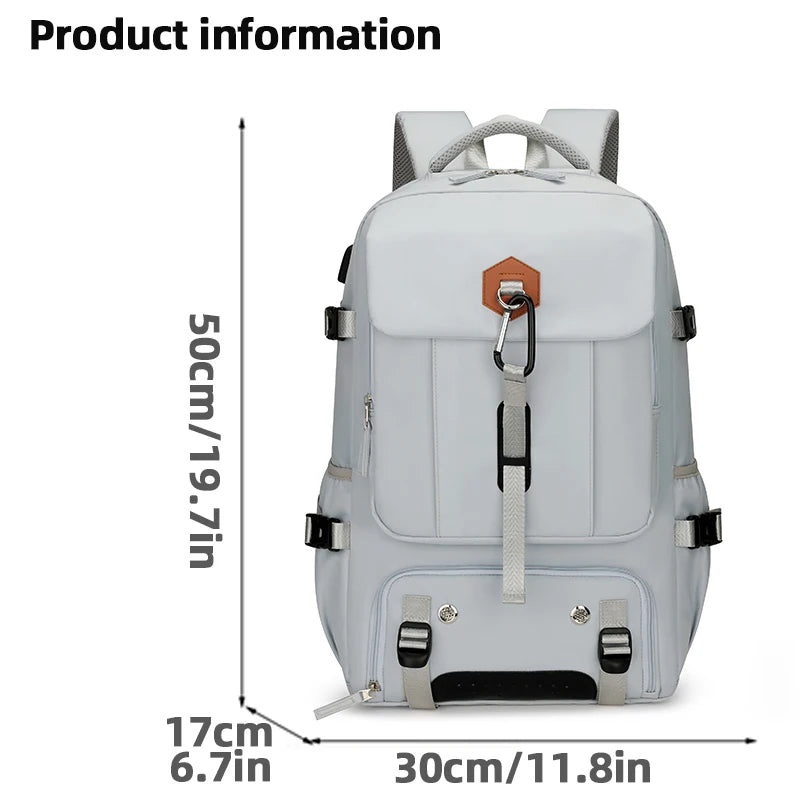 Men's and women's hiking and camping backpacks, classic laptop backpacks, waterproof backpacks suitable for 17 inch laptops and