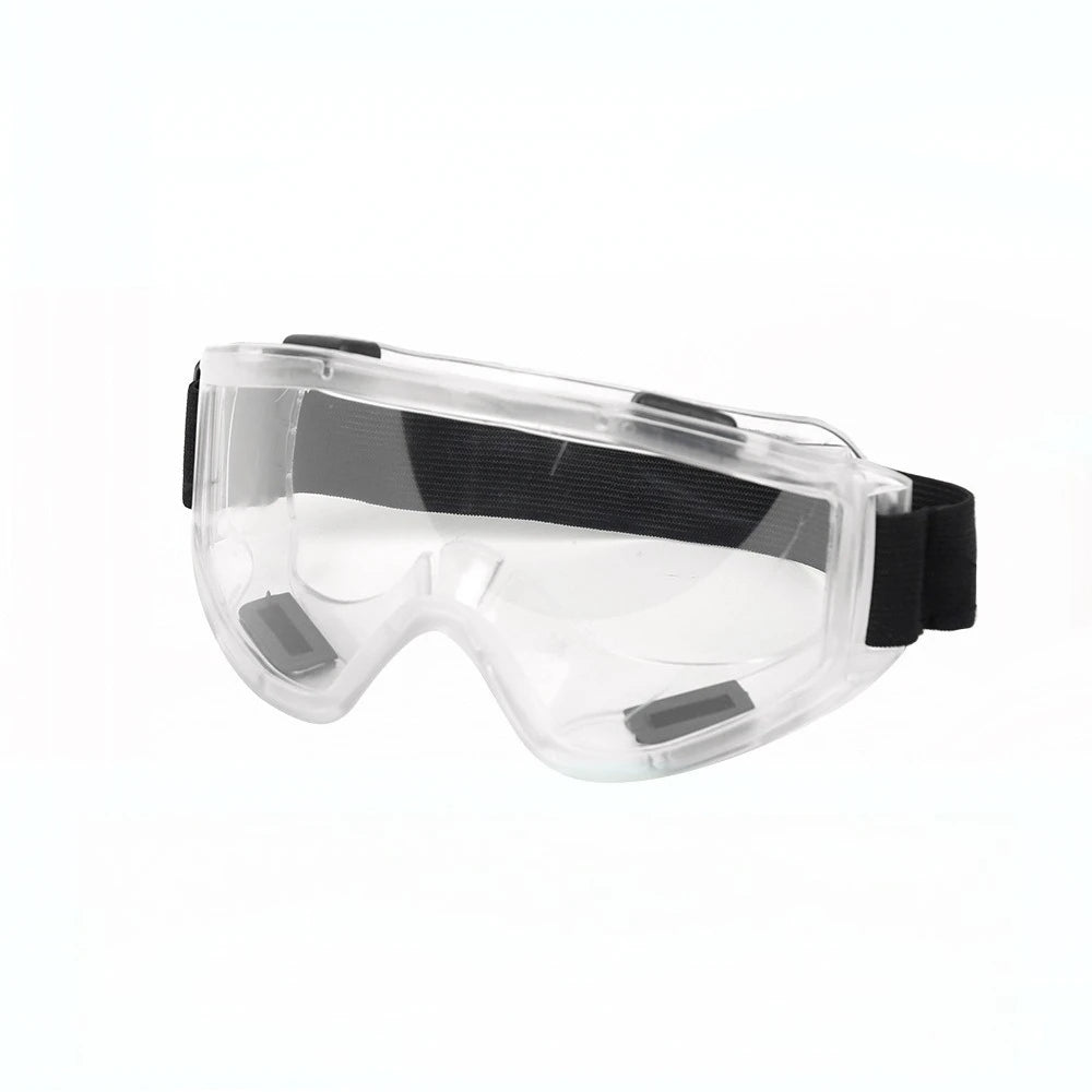 Protective Safety Goggles Anti-Fog, Adjustable Chemical Splash Eye Protection Science Lab Goggles for Women Men