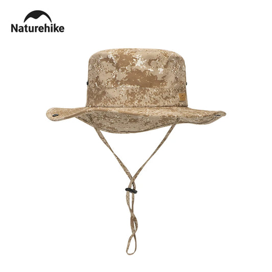 Naturehike 2026 New Camping Hats 7cm Widen Sun Protection Upf50+ Windproof Climbing Cap Folding Hiking Travel Picnic Hat