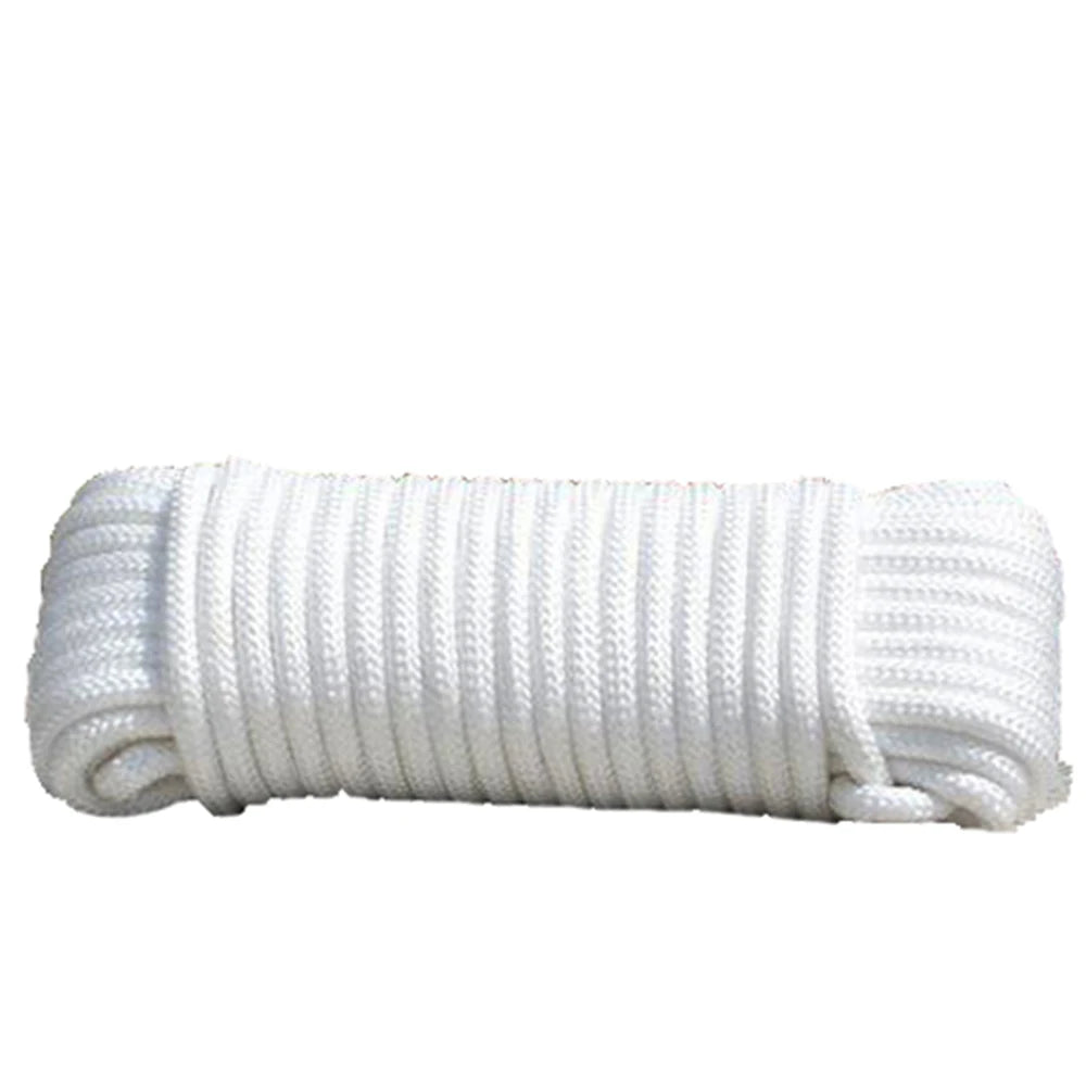8mm Wide and 10m Long Household Rope, Single Core Solid, Suitable for Outdoor Camping and Hiking