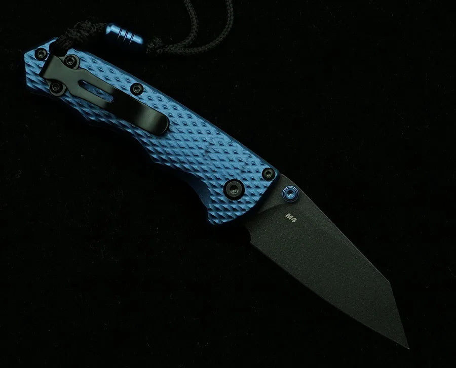 LEMIFSHE Full Immunity 290BK-2 290 Ball Bearing AXISL Aluminum Handle Mark M4 Pocket EDC Tool Camping Hunt Outdoor Folding Knife