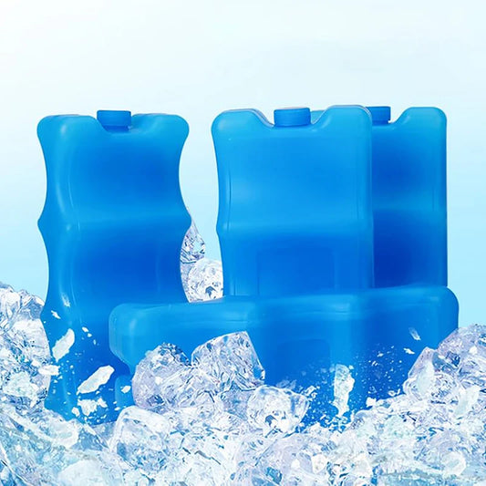 Gel Freezer Ice Blocks Picnic Travel Lunch Reusable Cool Cooler Pack Bag Water Injection Box For FRESH Food Storage