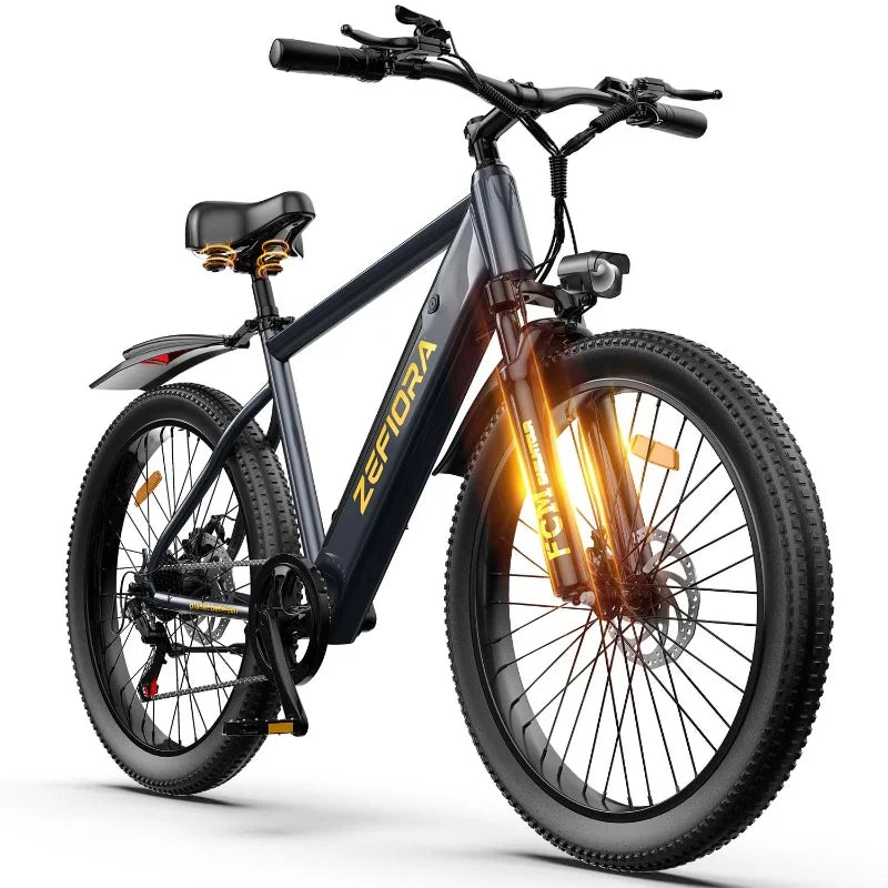 1000w Electric Bicycle On Sale,48v 26 Inch Electric Bike,adjustable Seat, Front Brake, for Mountainous Snowy Areas Cycling Ebike