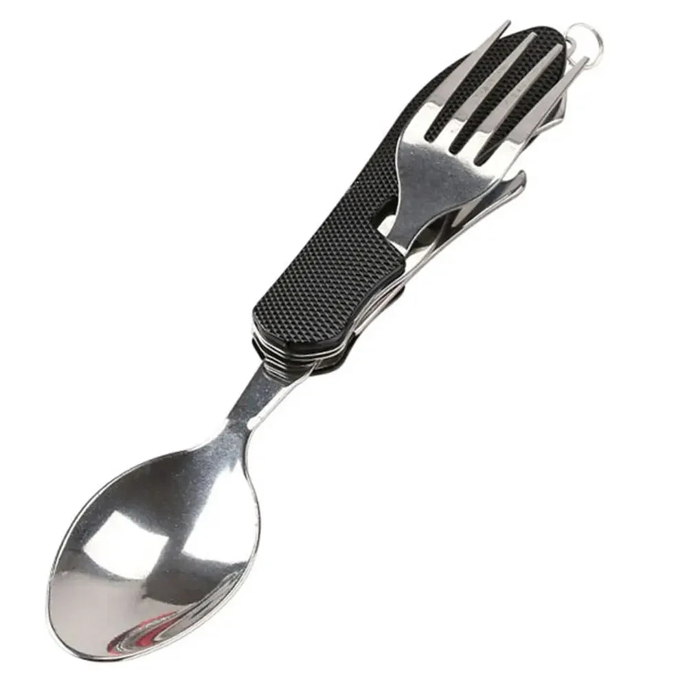 Foldable Camping Supplies Tableware Combination Outdoor Portable Multifunction Equipment Travel Camp Cooking Supplies Hiking