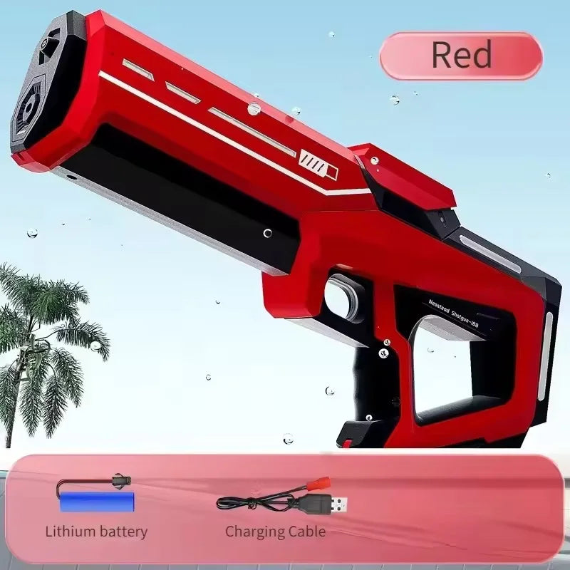 Outdoor Shooting Games Electric Water Gun Toys for Kids Automatically Absorb Water Squirt Guns Children Summer Beach Pool Toy