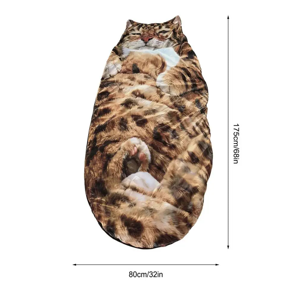 Sleeping Bags For Adults Cute Washable Blanket Cats Envelopes Sleeping Bag For Camping Travel Sleepovers Home Lounging Floor Bed