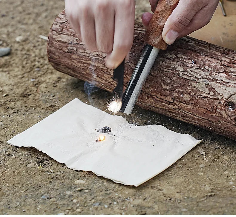 2025 New Outdoor Multifunctional Flint Magnesium Stick Portable Camping Camping Fire EDC Tool