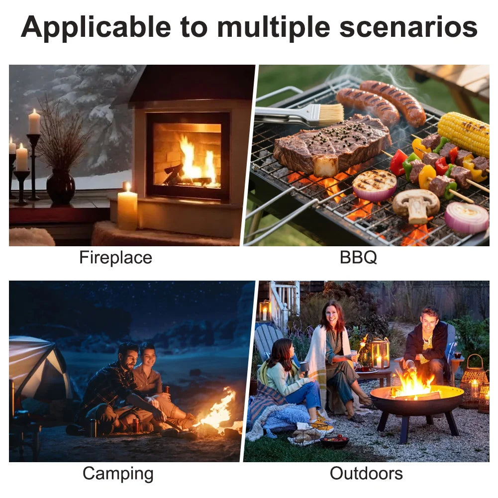 Fire Starters Survival Tool Odorl-ess Hemp Fire Starters For Grills Bbq