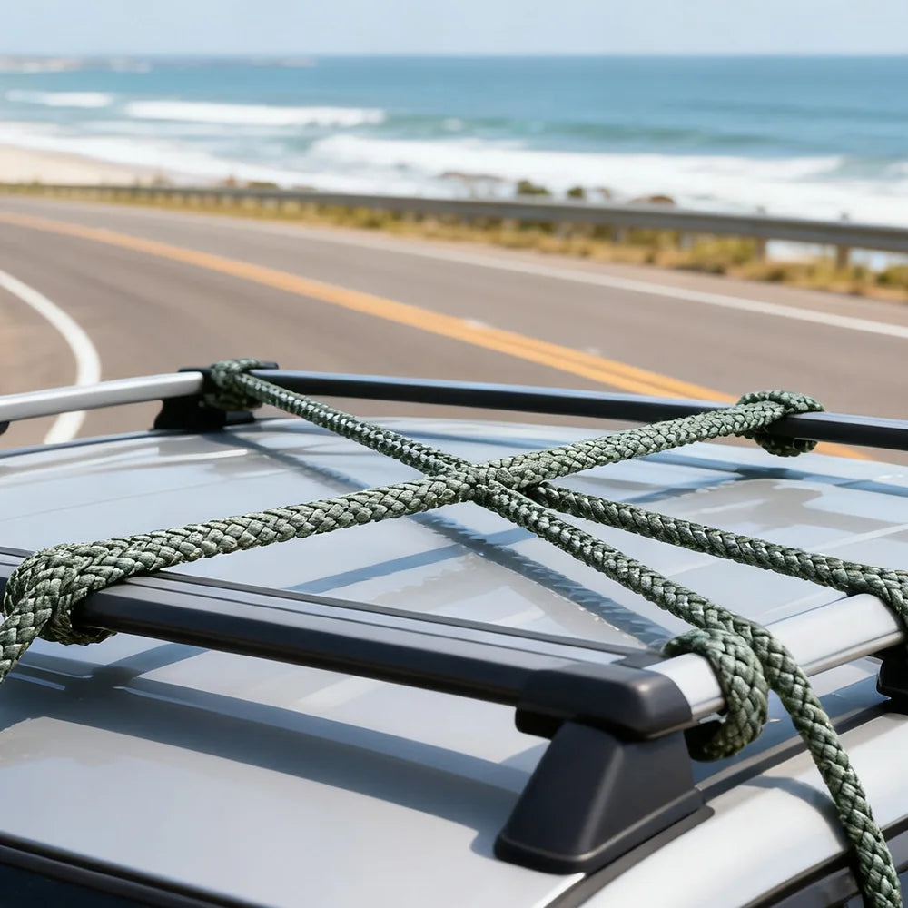 8mm Wide and 10m Long Household Rope, Single Core Solid, Suitable for Outdoor Camping and Hiking