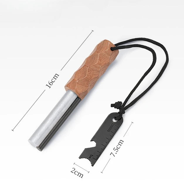 2025 New Outdoor Multifunctional Flint Magnesium Stick Portable Camping Camping Fire EDC Tool
